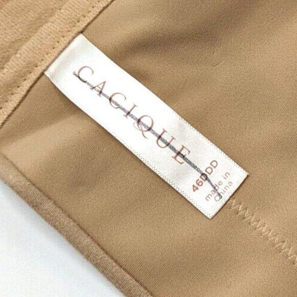 Lane Bryant Cacique Bra Smooth Balconette 46DDD Cafe Mocha - Picture 4 of 7